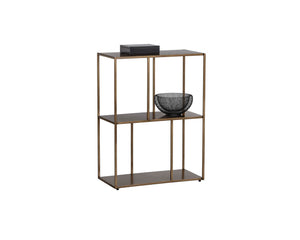 Eiffel Low Bookcase - slim tables for entryways | Image 2 | InSTYLE Home & Rugs