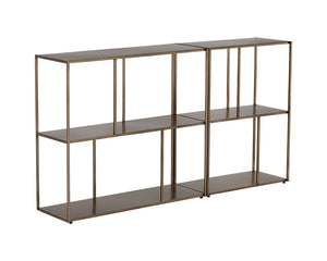 Eiffel Low Bookcase - slim tables for entryways | Image 9 | InSTYLE Home & Rugs