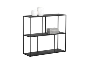 Eiffel Low Bookcase - slim tables for entryways | Image 1 | InSTYLE Home & Rugs