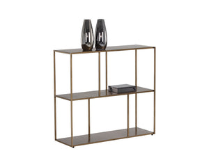 Eiffel Low Bookcase - slim tables for entryways | Image 2 | InSTYLE Home & Rugs