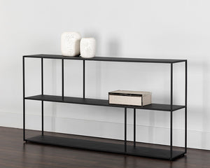 Eiffel Low Bookcase - slim tables for entryways | Image 3 | InSTYLE Home & Rugs