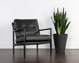 Gilmore Lounge Chair - perfect for casual unwinding | Image 10 | InSTYLE Home & Rugs