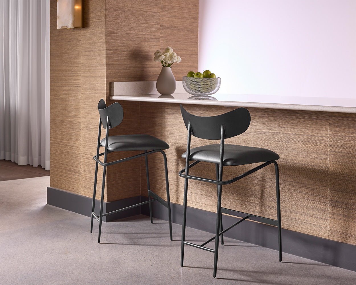 Gibbons Counter Stool - perfect for modern counters | Image 2 | InSTYLE Home & Rugs