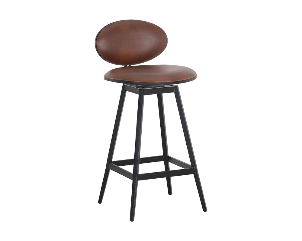 Ember Swivel Counter Stool - perfect for modern counters | Image 1 | InSTYLE Home & Rugs