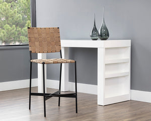 Omari Counter Stool - sleek stools for kitchen bars | Image 2 | InSTYLE Home & Rugs