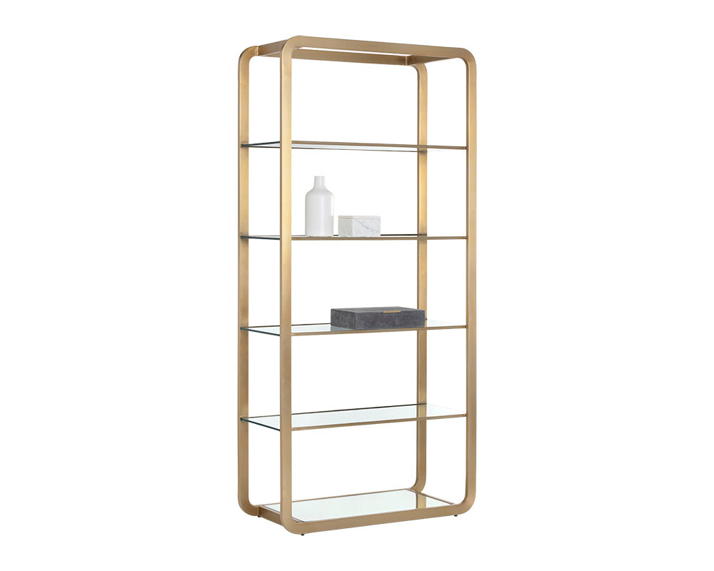 Ambretta Bookcase - perfect for storage and display | Image 1 | InSTYLE Home & Rugs