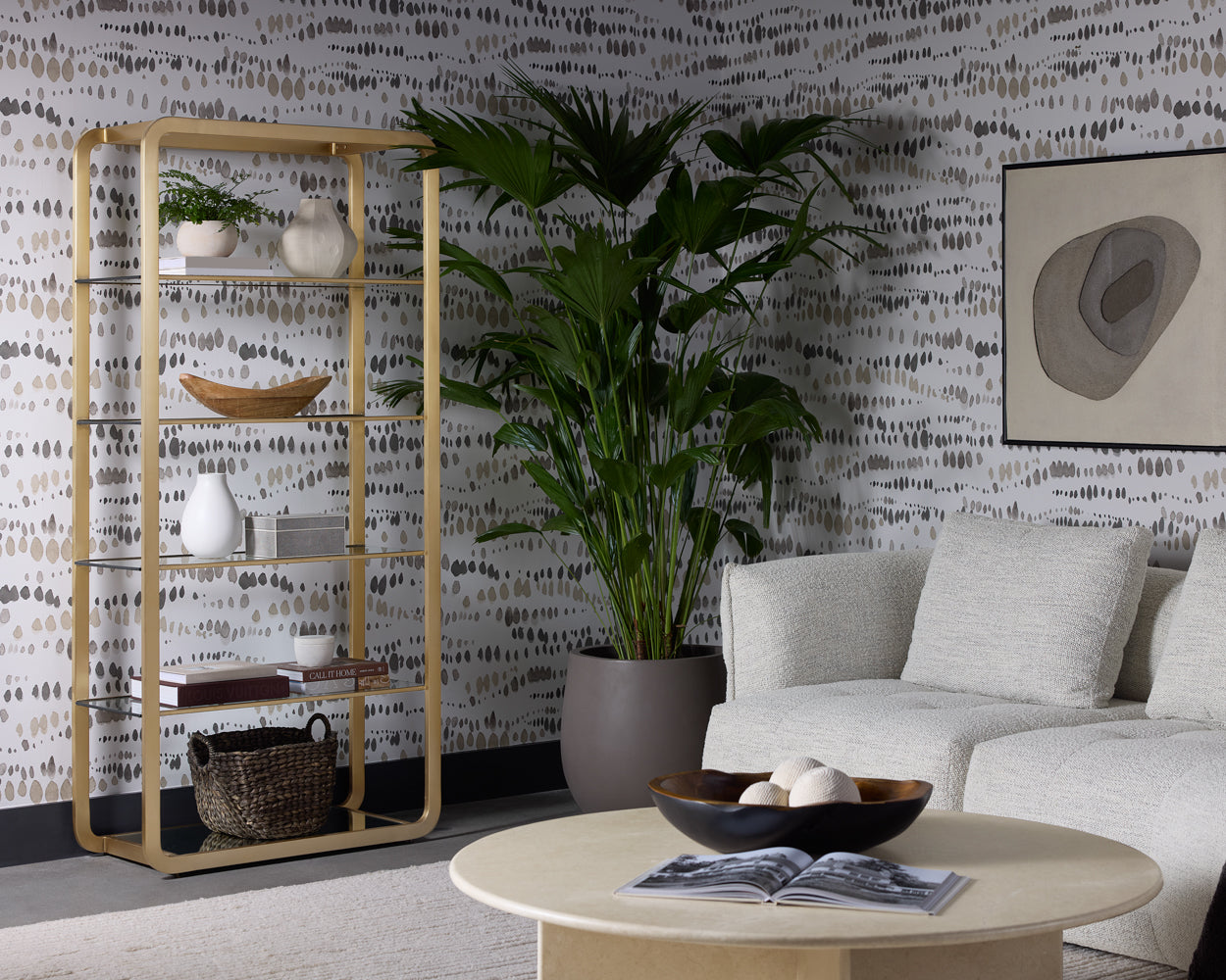 Ambretta Bookcase - perfect for storage and display | Image 2 | InSTYLE Home & Rugs