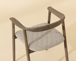 Jeremy Dining Armchair - elegant seating for dining areas | Image 5 | InSTYLE Home & Rugs