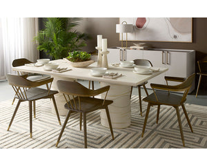 Demi Dining Chair - elegant seating for dining areas | Image 2 | InSTYLE Home & Rugs