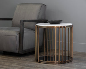 Naxos Side Table - available in a variety of materials and styles | Image 2 | InSTYLE Home & Rugs