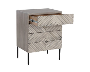 Noemi Nightstand - modern storage for your bedside | Image 4 | InSTYLE Home & Rugs