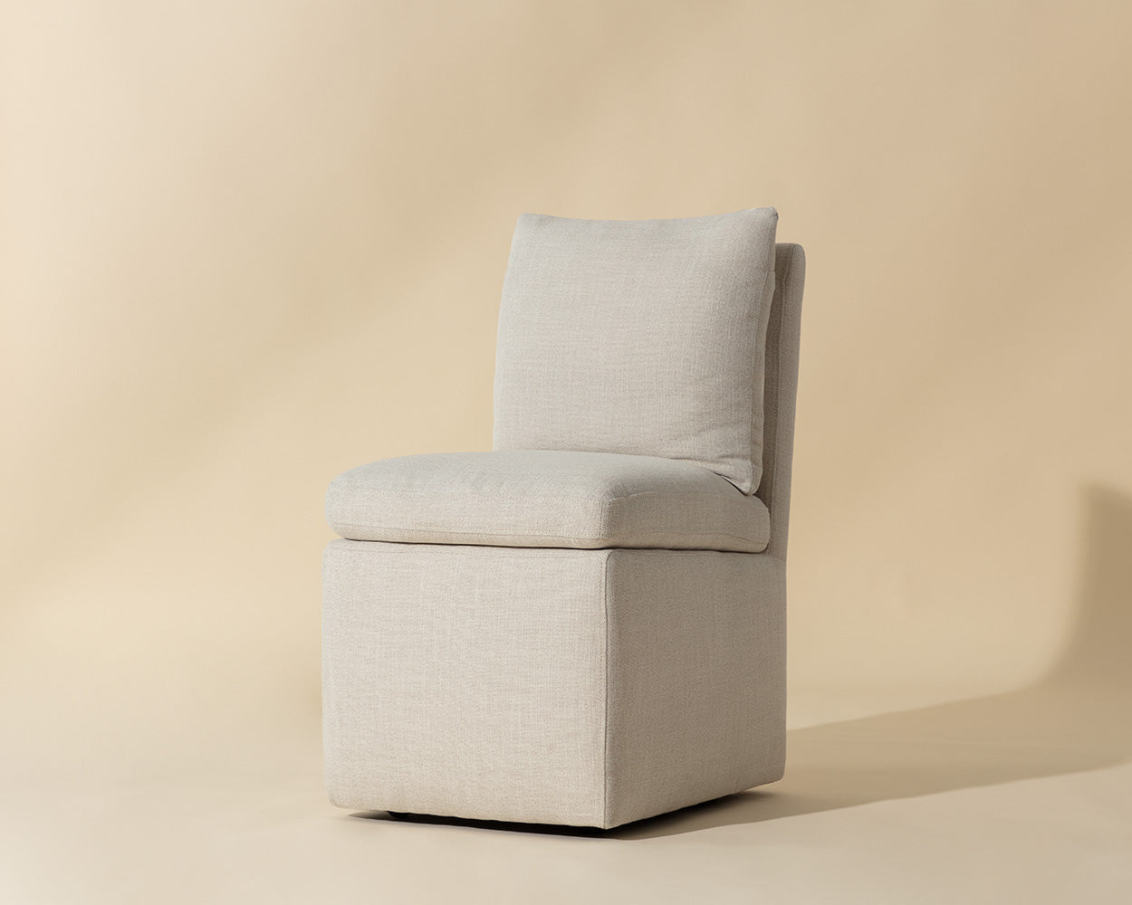 Glenrose Wheeled Dining Chair - comfortable dining experience | Image 1 | InSTYLE Home & Rugs