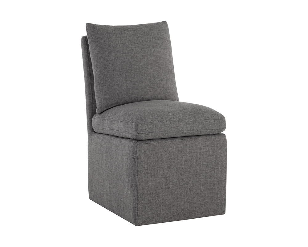 Glenrose Wheeled Dining Chair - comfortable dining experience | Image 2 | InSTYLE Home & Rugs