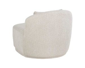 Soraya Swivel Armless Chair - comfortable chairs for relaxation | Image 7 | InSTYLE Home & Rugs