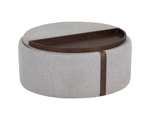 Borelli Wheeled Storage Ottoman - chic ottomans for living rooms | Image 14 | InSTYLE Home & Rugs