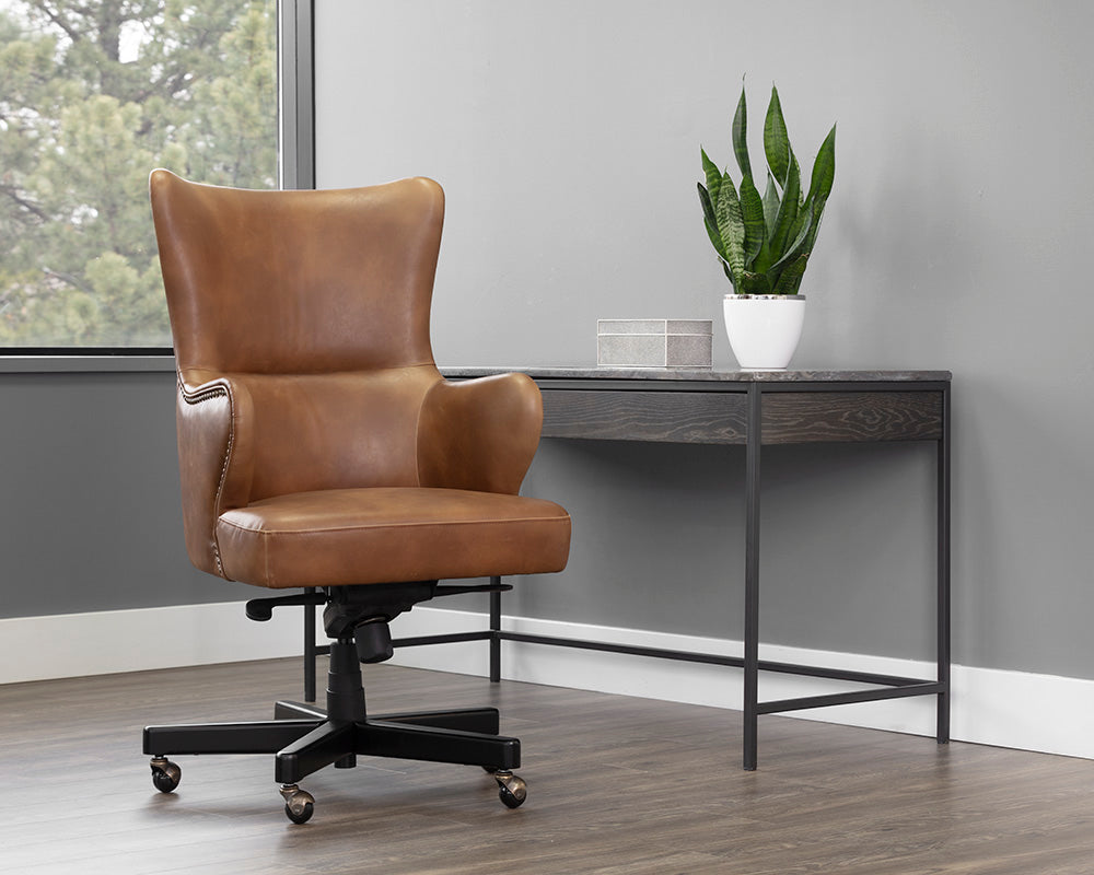 Hubert Office Chair - stylish chairs for modern offices | Image 2 | InSTYLE Home & Rugs