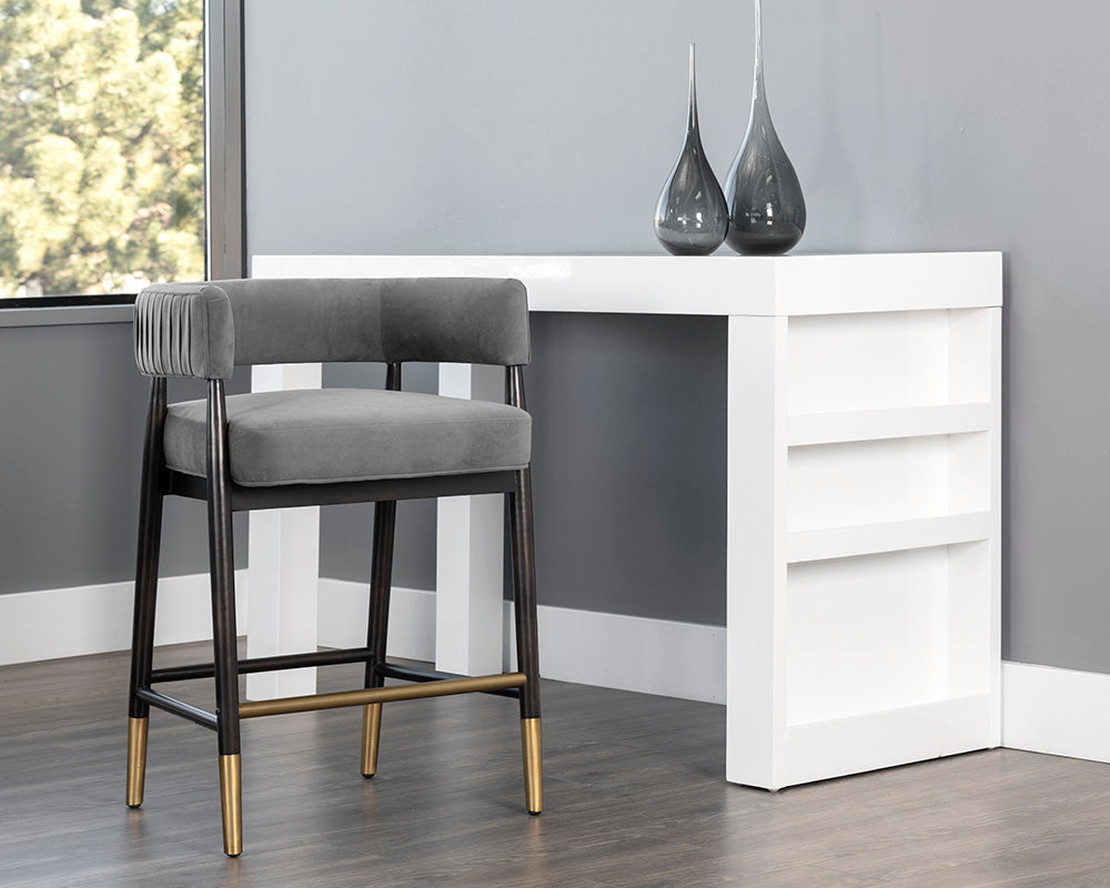 Callem Counter Stool - perfect for modern counters | Image 2 | InSTYLE Home & Rugs