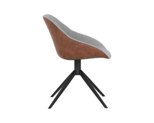 Mccoy Swivel Dining Chair - comfortable dining experience | Image 6 | InSTYLE Home & Rugs