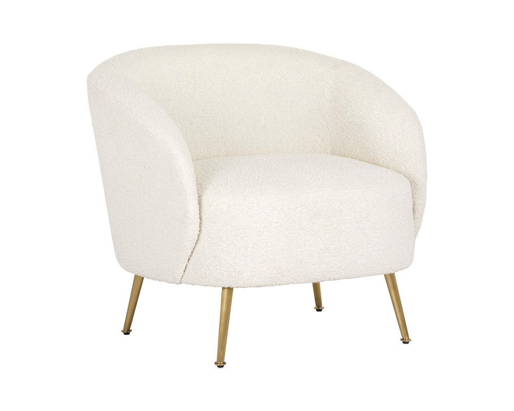 Clea Lounge Chair - perfect for casual unwinding | Image 1 | InSTYLE Home & Rugs