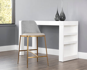 Dover Counter Stool - sleek stools for kitchen bars | Image 3 | InSTYLE Home & Rugs