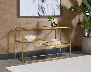 Silvia Console Table - perfect for hallway decor | Image 2 | InSTYLE Home & Rugs