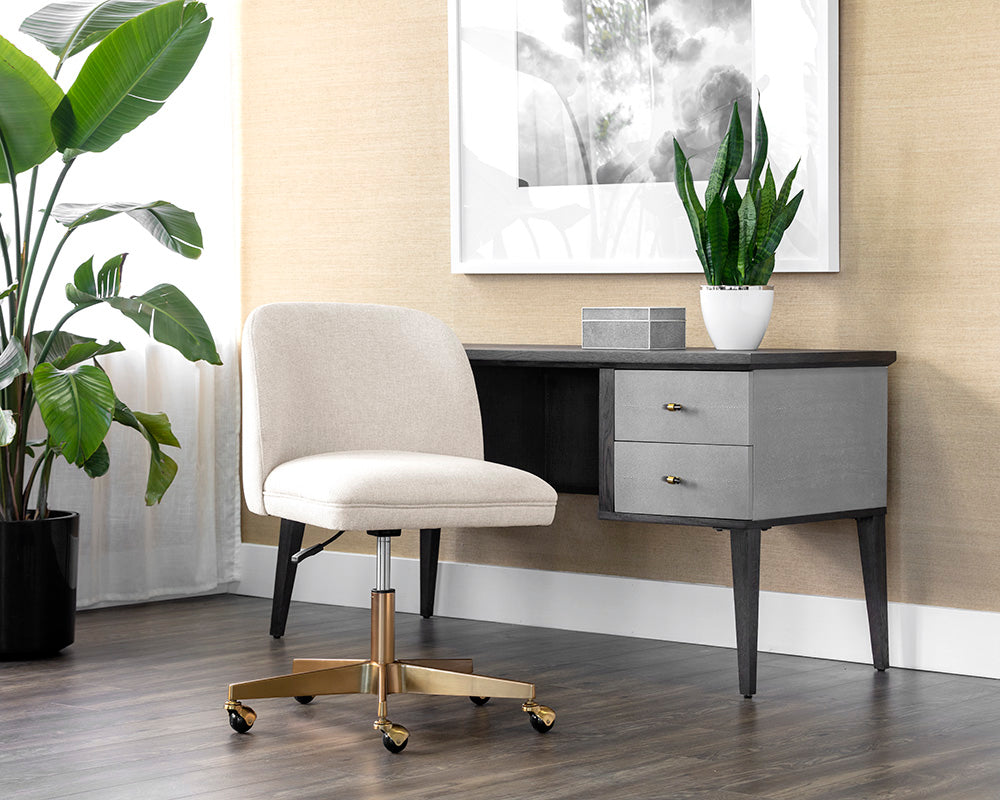 Kenna Office Chair - comfortable office chairs for work | Image 2 | InSTYLE Home & Rugs