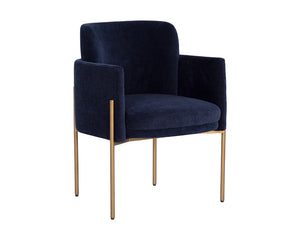 Richie Dining Armchair - elegant seating for dining areas | Image 1 | InSTYLE Home & Rugs