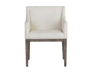 Malik Dining Armchair - elegant seating for dining areas | Image 3 | InSTYLE Home & Rugs