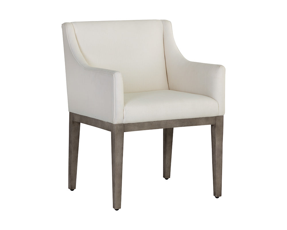 Malik Dining Armchair - elegant seating for dining areas | Image 1 | InSTYLE Home & Rugs