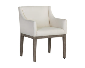 Malik Dining Armchair - elegant seating for dining areas | Image 10 | InSTYLE Home & Rugs