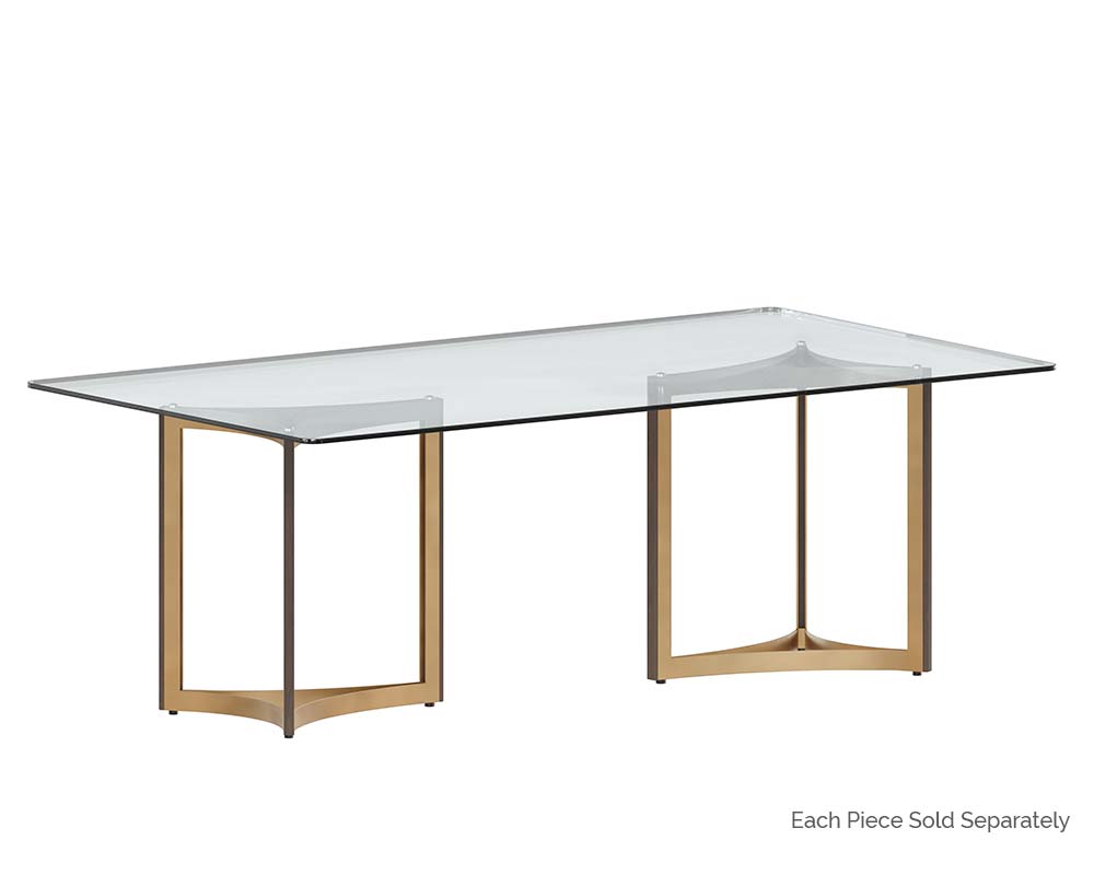 Glass Dining Table Top - stylish dining tables for gatherings | Image 2 | InSTYLE Home & Rugs