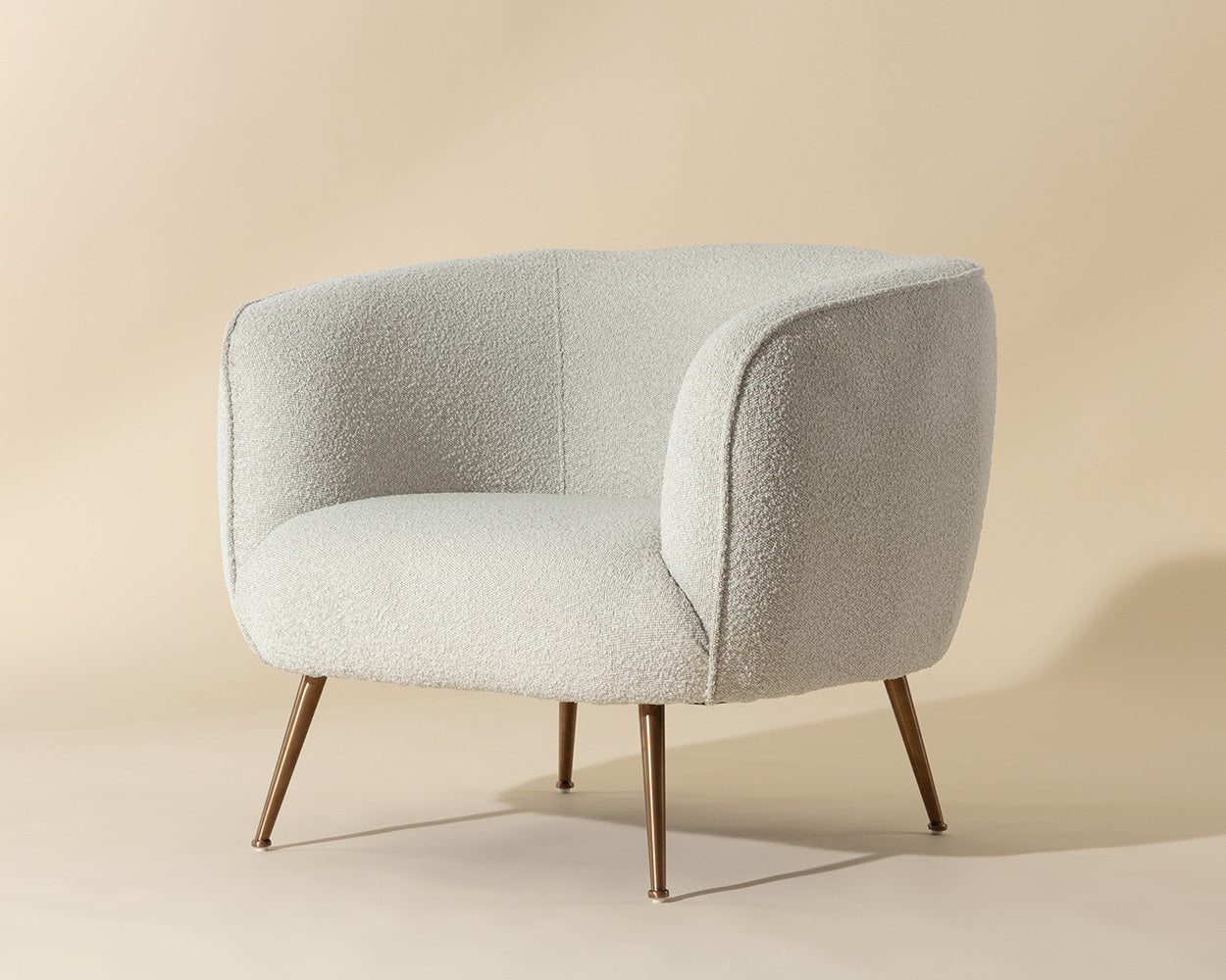 Amara Lounge Chair - perfect for casual unwinding | Image 1 | InSTYLE Home & Rugs
