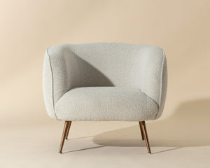 Amara Lounge Chair - perfect for casual unwinding | Image 6 | InSTYLE Home & Rugs