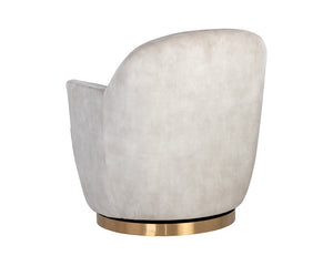 Casey Swivel Lounge Chair - comfortable chairs for relaxation | Image 21 | InSTYLE Home & Rugs