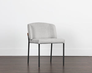 Pearce Dining Chair - elegant seating for dining areas | Image 2 | InSTYLE Home & Rugs