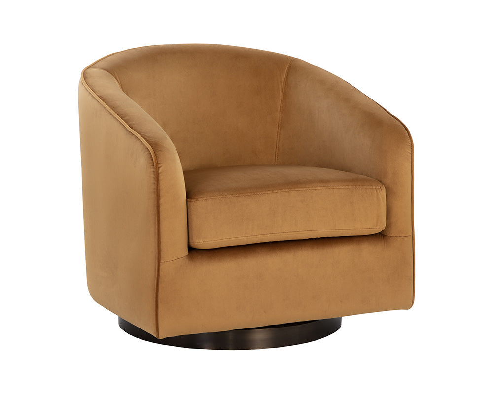 Hazel Swivel Lounge Chair - stylish lounge chairs for any room | Image 1 | InSTYLE Home & Rugs