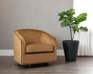 Hazel Swivel Lounge Chair - stylish lounge chairs for any room | Image 2 | InSTYLE Home & Rugs