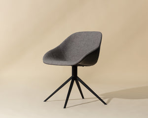 Mccoy Swivel Dining Chair - comfortable dining experience | Image 2 | InSTYLE Home & Rugs