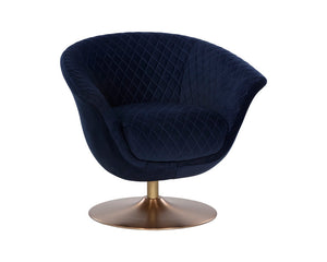 Carine Swivel Lounge Chair - comfortable chairs for relaxation | Image 1 | InSTYLE Home & Rugs