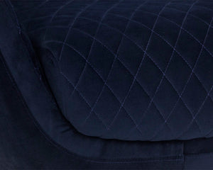 Carine Swivel Lounge Chair - comfortable chairs for relaxation | Image 6 | InSTYLE Home & Rugs