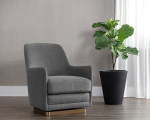Marcela Swivel Lounge Chair - stylish lounge chairs for any room | Image 2 | InSTYLE Home & Rugs