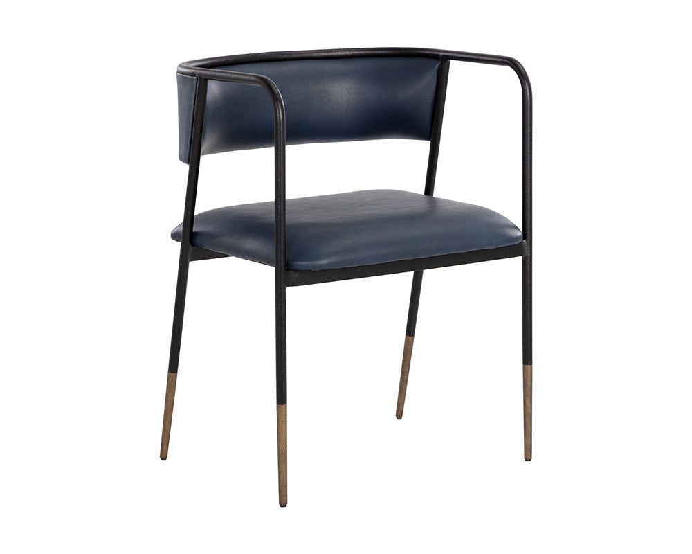 Brenan Dining Armchair - elegant seating for dining areas | Image 1 | InSTYLE Home & Rugs