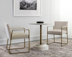 Marlowe Bistro Table - stylish dining tables for gatherings | Image 8 | InSTYLE Home & Rugs