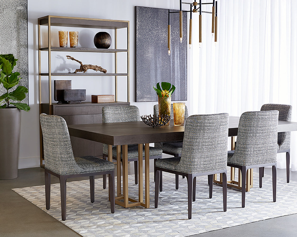 Baldessara Dining Table - perfect for family meals | Image 2 | InSTYLE Home & Rugs