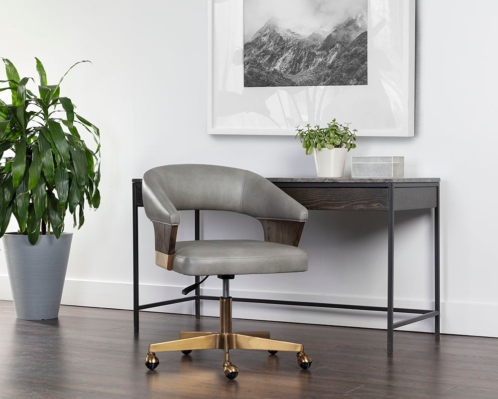 Leonce Office Chair - chairs for office use | Image 2 | InSTYLE Home & Rugs