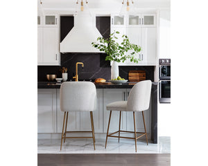 Kelty Counter Stool - sleek stools for kitchen bars | Image 2 | InSTYLE Home & Rugs