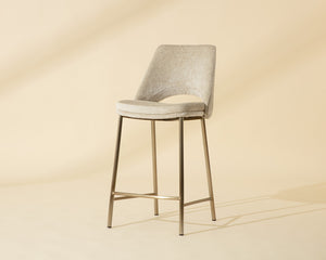 Radella Counter Stool - sleek stools for kitchen bars | Image 2 | InSTYLE Home & Rugs