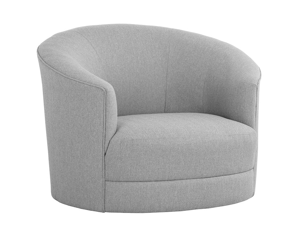 Grimaldi Swivel Armchair - stylish lounge chairs for any room | Image 1 | InSTYLE Home & Rugs