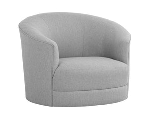 Grimaldi Swivel Armchair - stylish lounge chairs for any room | Image 1 | InSTYLE Home & Rugs