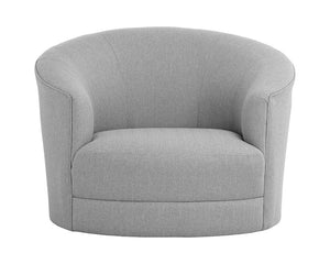 Grimaldi Swivel Armchair - stylish lounge chairs for any room | Image 3 | InSTYLE Home & Rugs